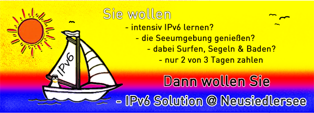IPv6 @ Neusiedlersee IPv6 Schulung